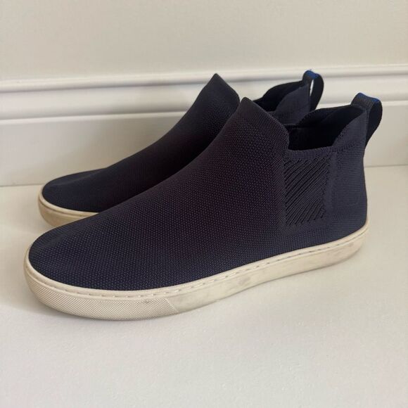 ROTHYS The Chelsea Boot Slip On Ankle Boot - Navy | Women’s 10.5 - Picture 1 of 10